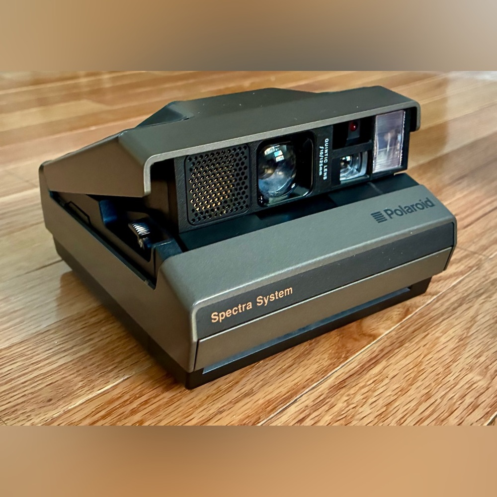 Vintage Polaroid Spectra System Instant Film Camera with Original Box
